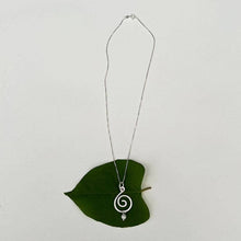 Load image into Gallery viewer, *Sale* Spiral Up Necklace - Sterling Silver, Indonesia
