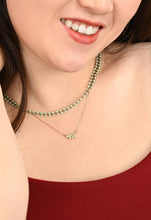 Load image into Gallery viewer, Rowen Leaf Necklace in Mint
