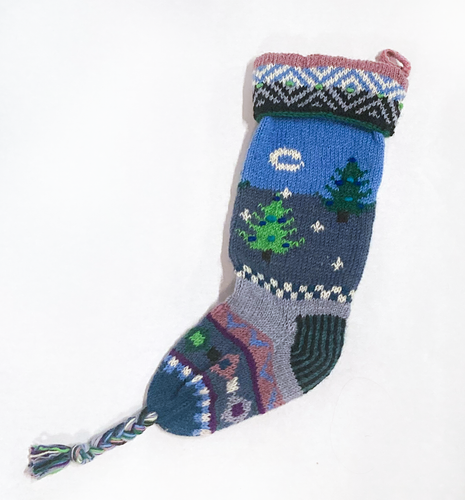 Wool Tree Stocking