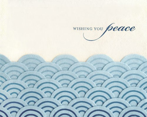 Peaceful Waves Card