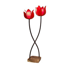Load image into Gallery viewer, Twin Lotus Lamp
