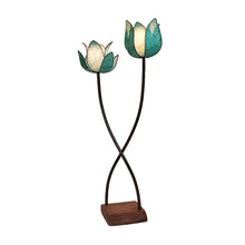 Load image into Gallery viewer, Twin Lotus Lamp
