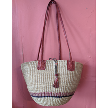 Load image into Gallery viewer, Handwoven Shoulder Bag Natural
