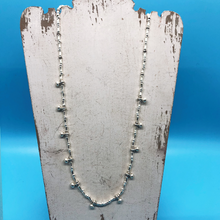 Load image into Gallery viewer, Sterling Silver Polka Dot Necklace
