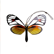 Load image into Gallery viewer, Glass Wing Butterfly Ornament
