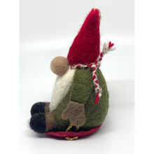 Load image into Gallery viewer, Sledding Gnome Ornament
