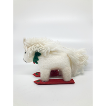 Load image into Gallery viewer, Skiing Unicorn Ornament
