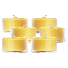 Load image into Gallery viewer, Beeswax Tea Lights, Bag of 6: Ivory
