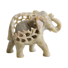 Load image into Gallery viewer, Double-Carved Gorara Elephant
