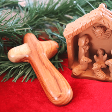 Load image into Gallery viewer, Wooden Comfort Cross
