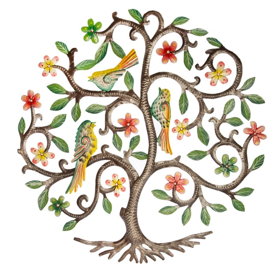 Painted Tree of Flowers