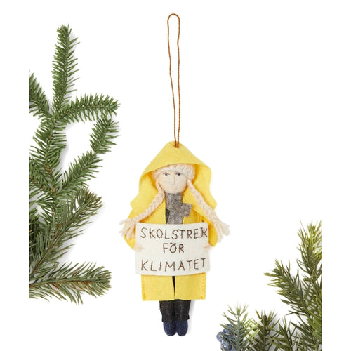 Greta Thunberg Ornament