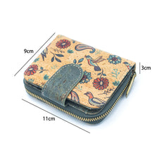 Load image into Gallery viewer, Pattern cork card wallet Cork Wallet BAG-2087: B
