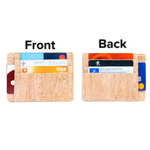 Load image into Gallery viewer, Ultra-Slim Cork Wallet in Three Elegant Colors BAG-2301: Natural
