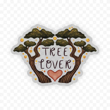 Load image into Gallery viewer, &quot;Tree lover&quot; clear sticker
