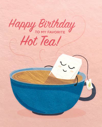 My Favorite Hot Tea Card