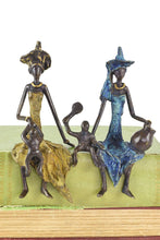 Load image into Gallery viewer, Assorted Bronze Seated Mother with Child Sculptures
