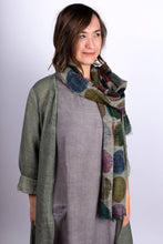 Load image into Gallery viewer, Jora Polka Wool Scarf/Wrap
