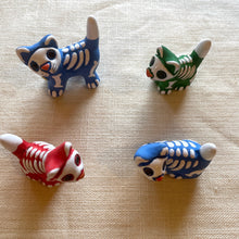 Load image into Gallery viewer, Ceramic Skelly Kitten, Peru
