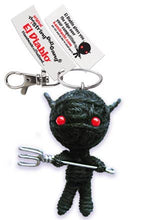 Load image into Gallery viewer, El Diablo String Doll Keychain
