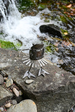 Load image into Gallery viewer, Metal Dancing Frog Sculpture
