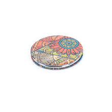 Load image into Gallery viewer, Pattern cork mirror round mirror  (9units）L-905-9: 9units-Mix
