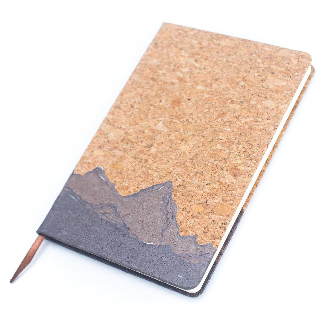 Natural Cork Printed Notebook L-869: C