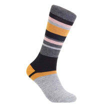 Load image into Gallery viewer, NEW! Alpaca Socks - Linea - Espresso: Small
