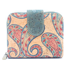 Load image into Gallery viewer, Pattern cork card wallet Cork Wallet BAG-2087: B
