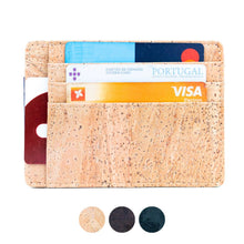 Load image into Gallery viewer, Ultra-Slim Cork Wallet in Three Elegant Colors BAG-2301: Natural
