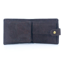 Load image into Gallery viewer, Sleek Bifold Cork Wallet with Snap Button BAG-2270-WALLET: C
