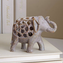 Load image into Gallery viewer, Double-Carved Gorara Elephant
