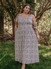 Load image into Gallery viewer, Cheri Plus Size Maxi Dress Matisse Navy: 1X
