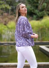 Load image into Gallery viewer, Anjou Top Navy: One Size / Navy
