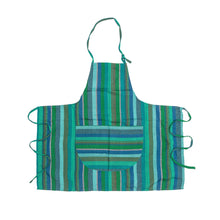 Load image into Gallery viewer, Woven Guatemalan Apron: Azure
