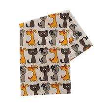 Load image into Gallery viewer, Cats &amp; Dogs Tea Towel
