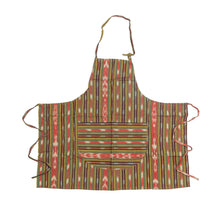 Load image into Gallery viewer, Woven Guatemalan Apron: Blue
