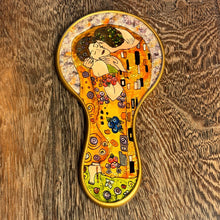 Load image into Gallery viewer, Klimt Kiss Painted Glass Handmirror, Peru
