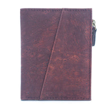 Load image into Gallery viewer, Classic Brown Cork Bifold wallet- BAG-2072: E
