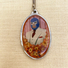 Load image into Gallery viewer, Lucha Libre Pewter Keyring, Mexico
