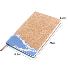 Load image into Gallery viewer, Natural Cork Printed Notebook L-869: C
