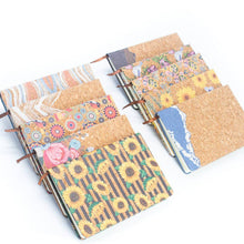 Load image into Gallery viewer, Natural Cork Printed Notebook L-869: E
