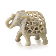 Load image into Gallery viewer, Double-Carved Gorara Elephant
