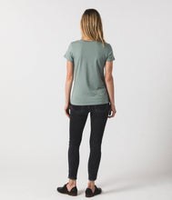 Load image into Gallery viewer, Women&#39;s Fitted Crew: Sage / M
