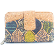 Load image into Gallery viewer, Ladies Natural Cork Wallet BAG-2237: A
