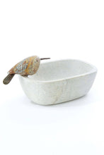 Load image into Gallery viewer, Shona Stone Oval Bird Dishes: ZIMS28A  Small
