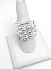 Load image into Gallery viewer, 3D Silver Shape Rings
