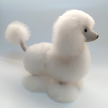 Load image into Gallery viewer, Doggie Alpaca Fur Toy: Grey
