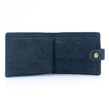 Load image into Gallery viewer, Sleek Bifold Cork Wallet with Snap Button BAG-2270-WALLET: C
