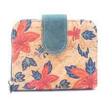 Load image into Gallery viewer, Pattern cork card wallet Cork Wallet BAG-2087: B
